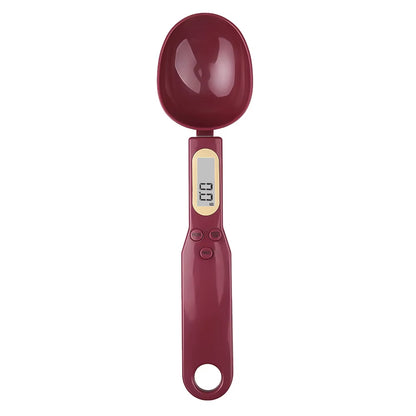 Báscula de cocina digital LCD, cuchara medidora electrónica para pesar alimentos, 500 g, 0,1 g, para café, té y azúcar.
