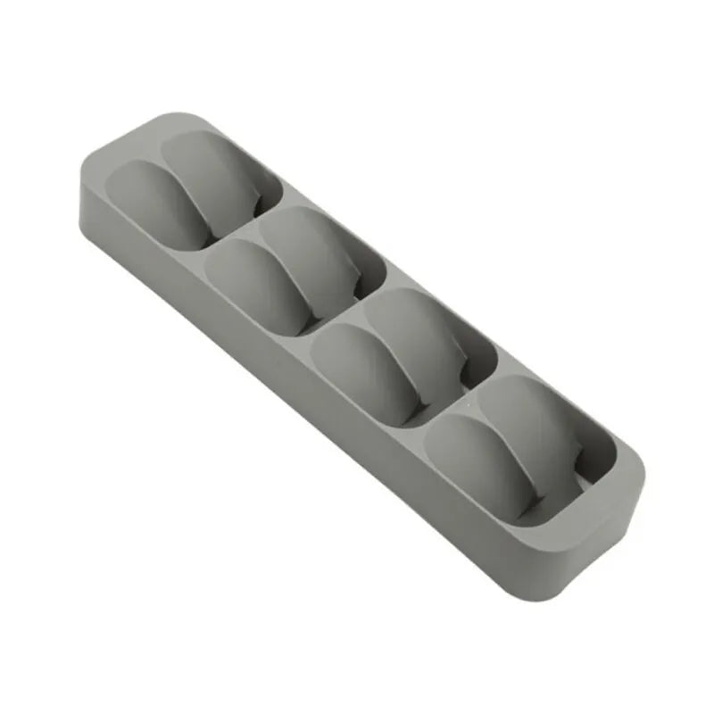 Bandeja para guardar cubiertos con cajón de cocina, soporte para cuchillos, cucharas, tenedores, organizador de vajilla, contenedor para especias, botellas, cuchillos, estante para bloques.
