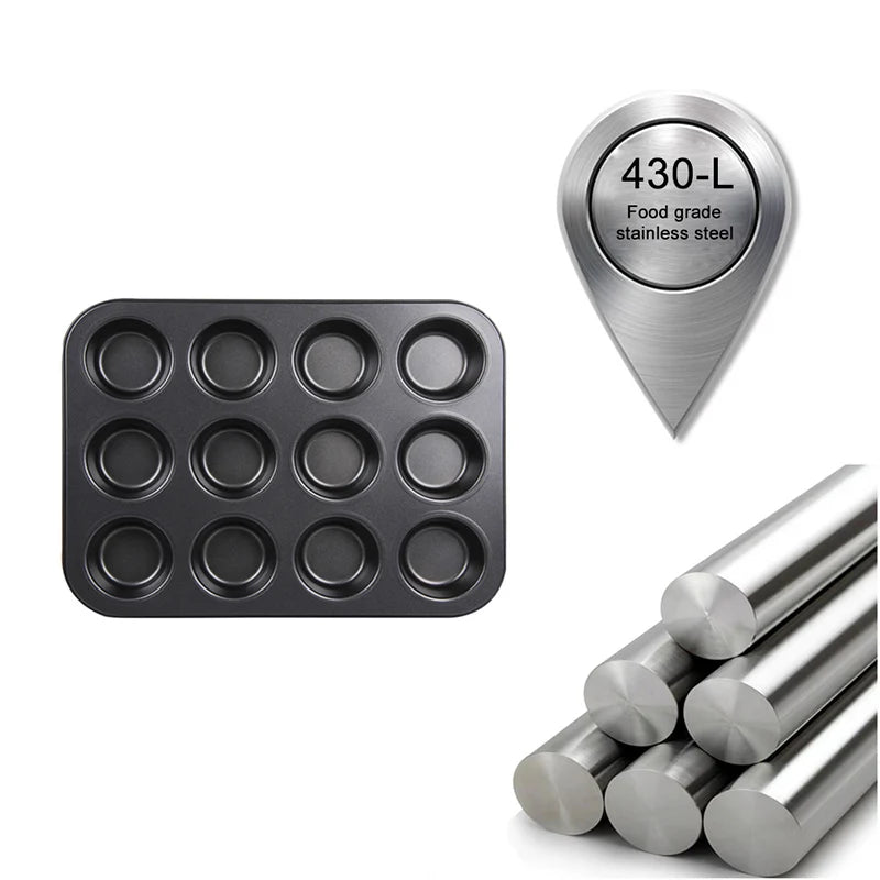 Molde para pasteles, bandeja para hornear, muffins, cupcakes, moldes de papel, herramientas para hornear pasteles, moldes para pan, repostería, Bakvorm