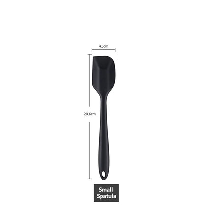Juego de 6 espátulas de silicona antiadherentes y resistentes al calor, para cocinar, hornear y mezclar, KC0320