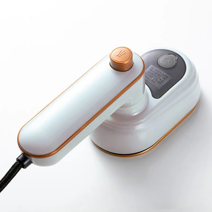 Mini plancha de vapor giratoria de mano, generador de vapor caliente doble húmedo y seco, vaporizador portátil para ropa, para el hogar, viajes, planchado colgante